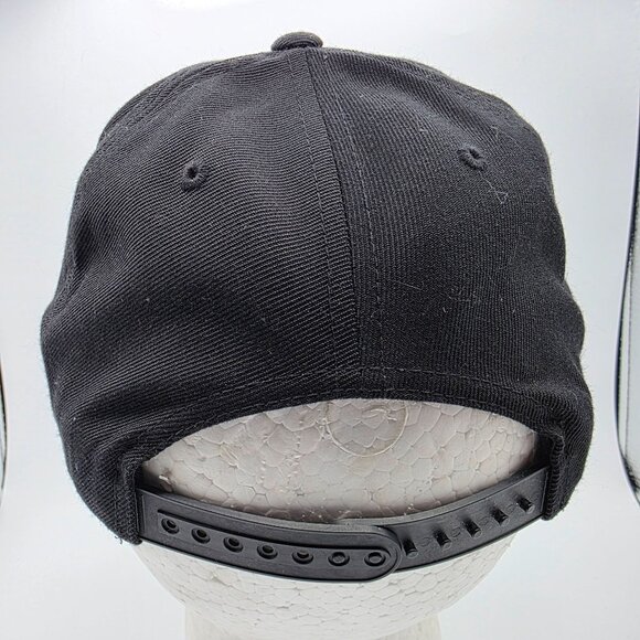 Brixton Wheeler Snapback Mens Black Hat Cap Casual Outdoors Party Going Out - Picture 3 of 10